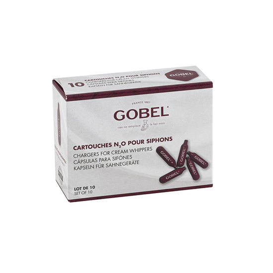 10 cartouches de gaz pour siphons Gobel