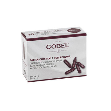 10 cartouches de gaz pour siphons Gobel