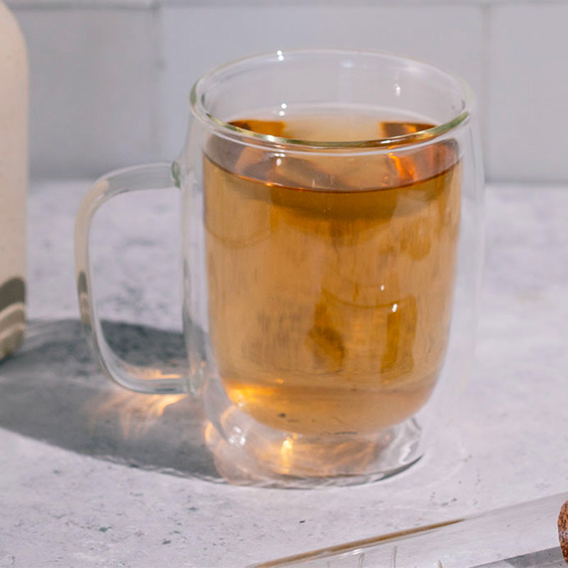 2 tasses transparentes verre 35cl