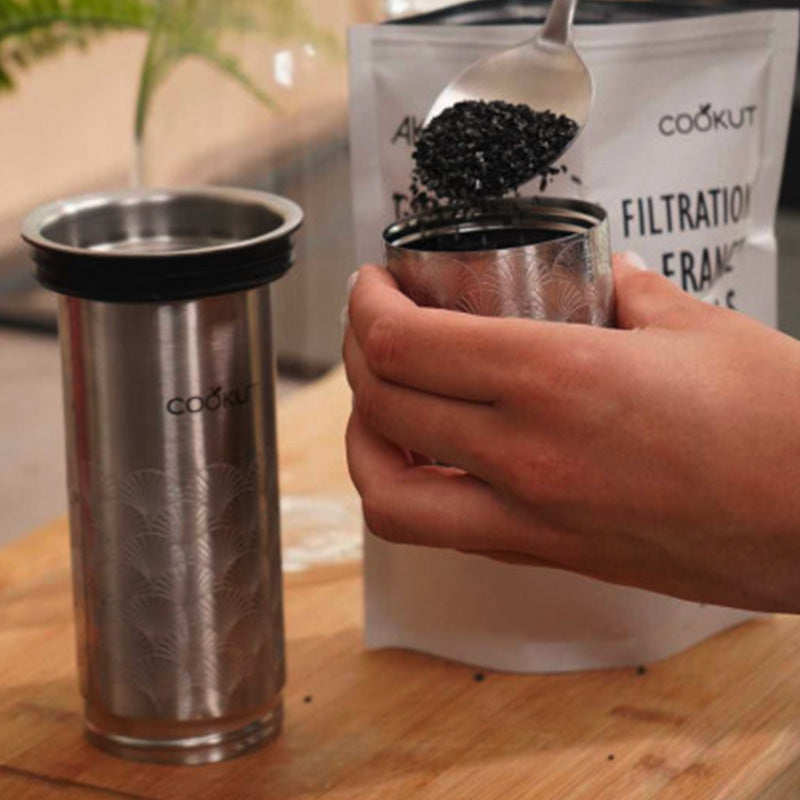 Granulés de filtration naturels pour la carafe Akua Cookut