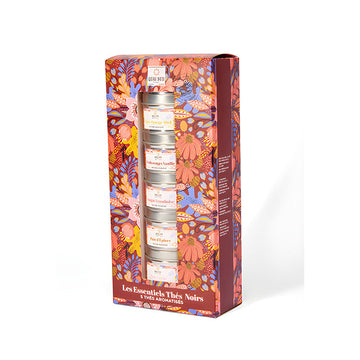 Coffret Les Essentiels 5 thés noirs Quai Sud