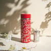Théière isotherme en inox 400 ml rouge Flowers Qwetch
