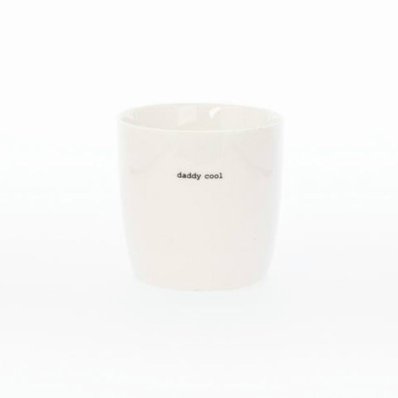 Mug Daddy cool blanc en porcelaine 300ml Sogne
