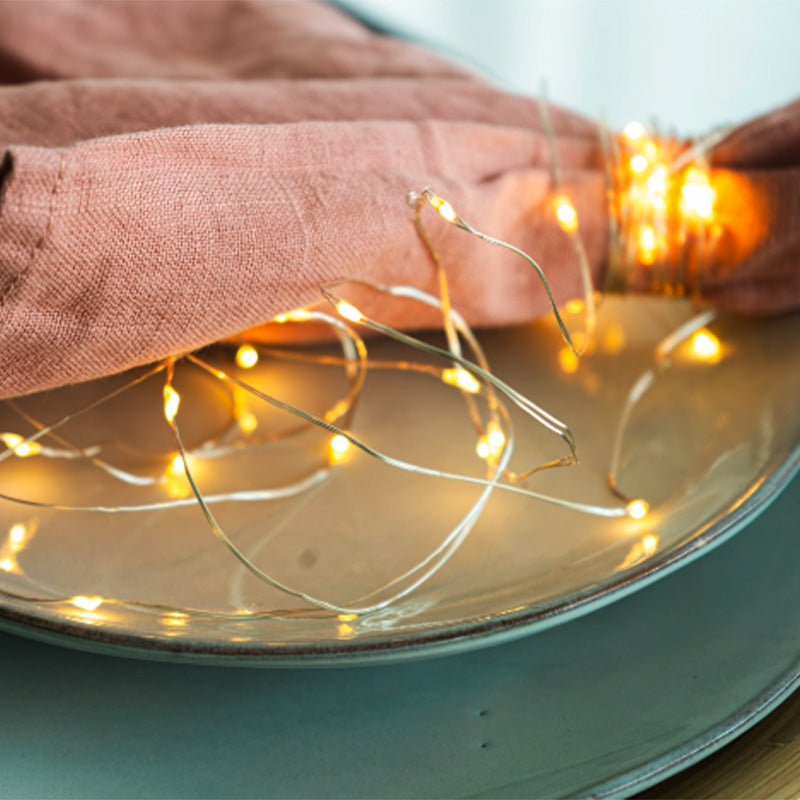 Guirlande lumineuse dorée 3,9M Sirius