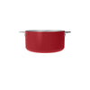 Casserole en inox 20 cm rouge La Merveilleuse Cookut