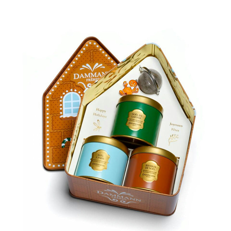 Coffret de 3 boites de thé Candy Christmas Dammann