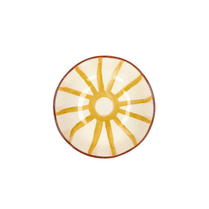 Bol en porcelaine 15,2 cm jaune Mykonos Pomax