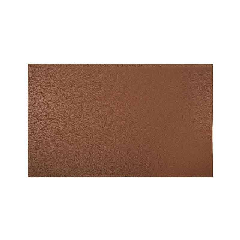 Set de table en cuir vegan 45 cm caramel Trudo Tiseco