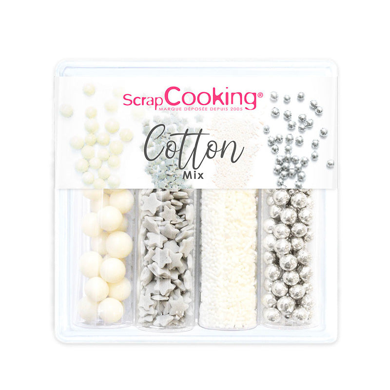 Décorations sucrés Cotton Mix 61g Scrapcooking