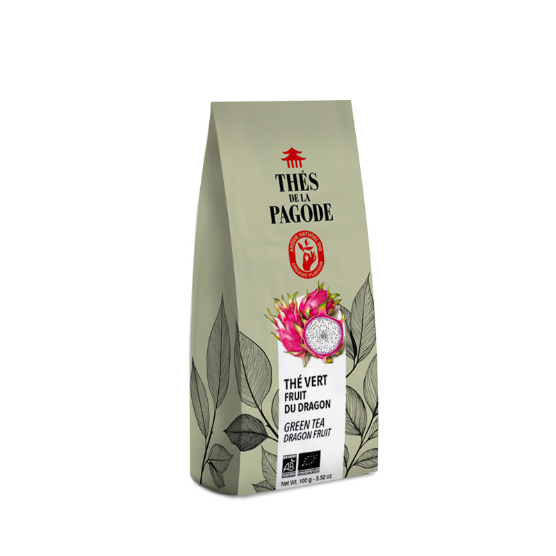 Thé vert fruit du Dragon bio 100g Thés de la Pagode