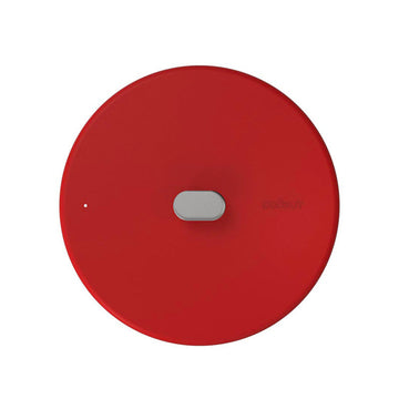 Couvercle en inox 28 cm rouge La Merveilleuse Cookut
