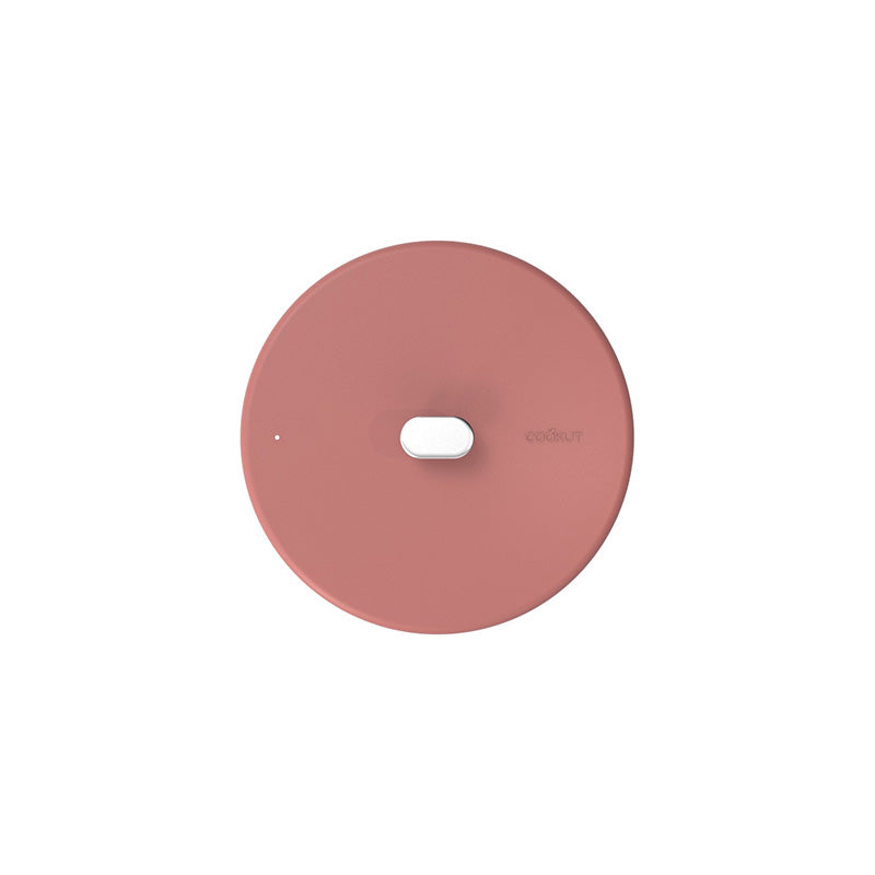 Couvercle en inox 20 cm rose La Merveilleuse Cookut