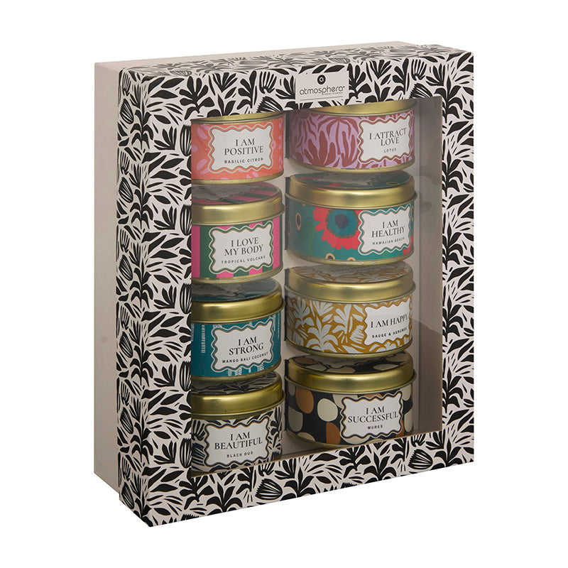 Coffret 8 bougies parfumées Sujan Atmosphera