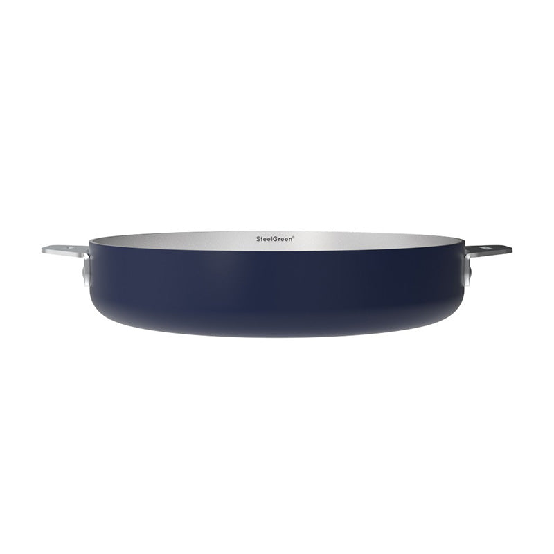 Poêle en inox 24 cm myrtille La Merveilleuse Cookut