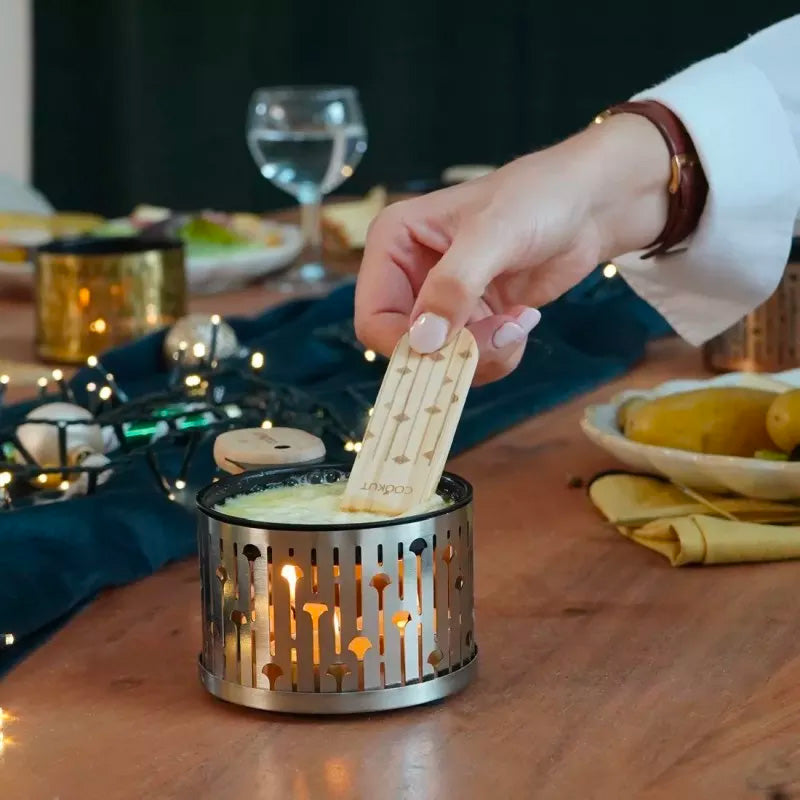 Set raclette à la bougie Champagne