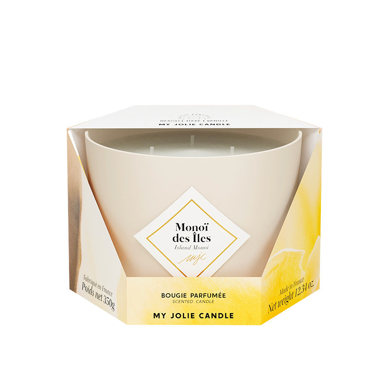 Bougie parfumée 350gr Monoi des Iles Jolie Candle