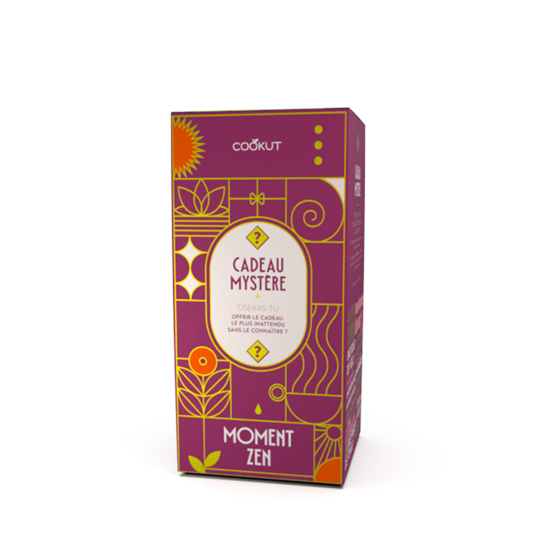 Cadeau mystère violet Moment zen Cookut