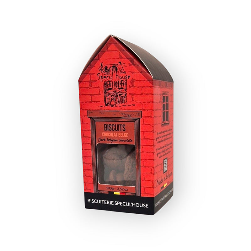 Boite de speculoos chocolat belge 100g Specul'House