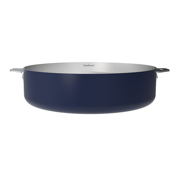 Sauteuse en inox 28 cm myrtille La Merveilleuse Cookut