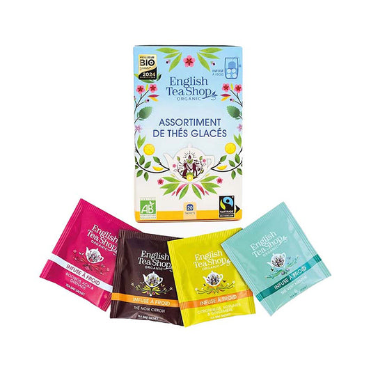 Assortiment de thés glacés bio 20 sachets English tea shop