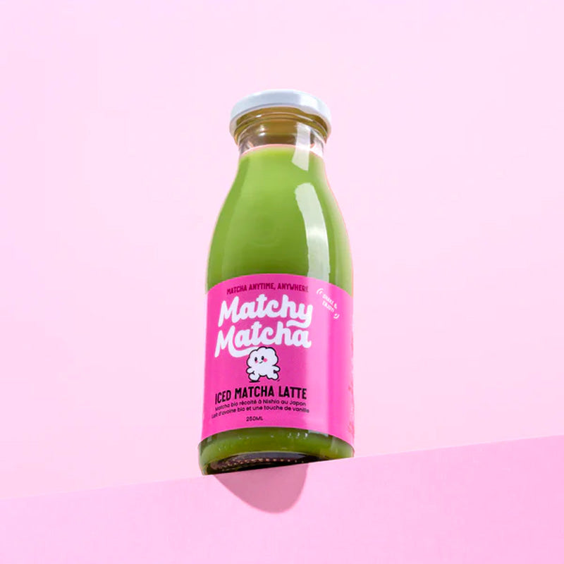 Boisson Matcha Iced Latte à l'avoine 250ml Matchy Matcha