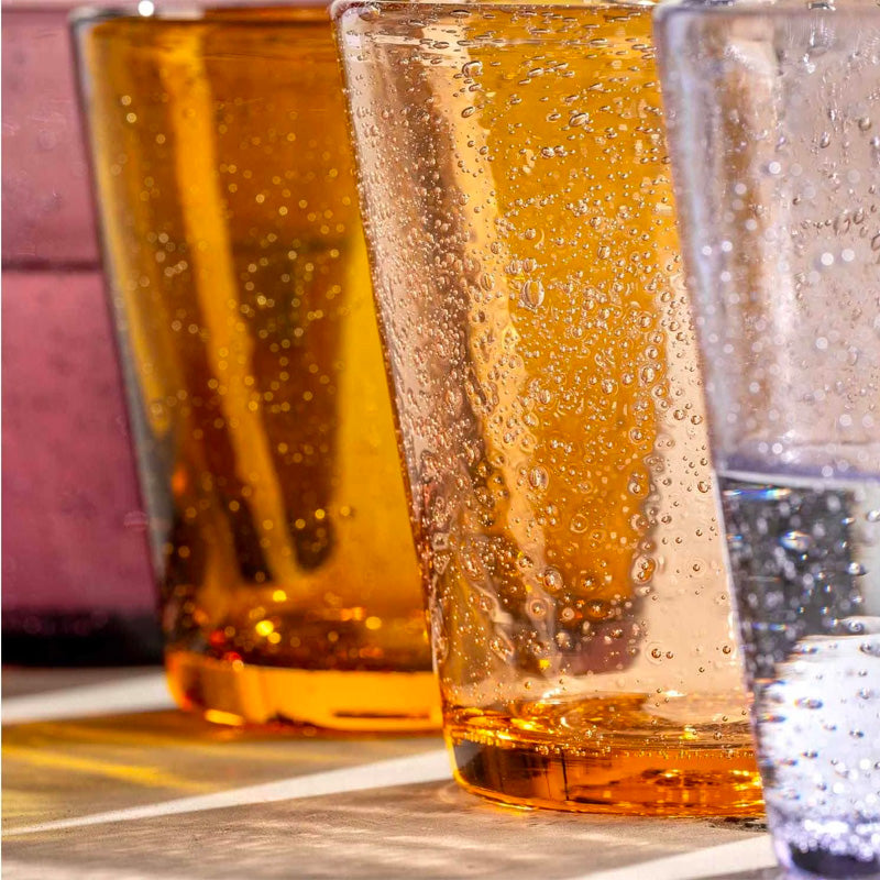 Boîte de 4 verres assortis Sunrise Burano Leonardo
