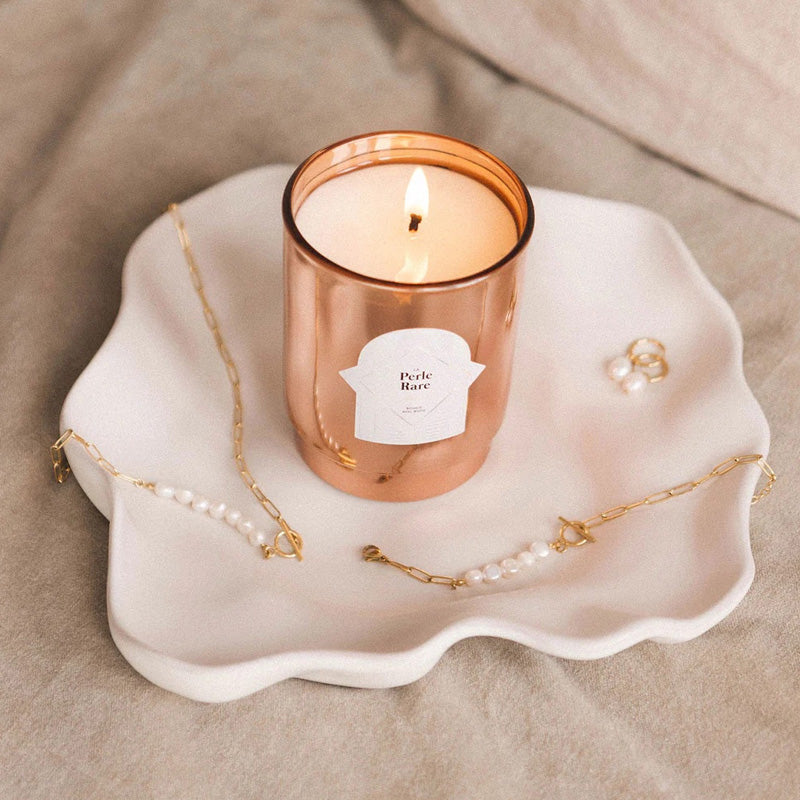 Bougie bijou perle rare bracelet