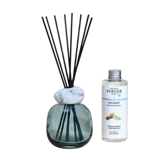 Bouquet parfumée Minéral Bleu Maison Berger