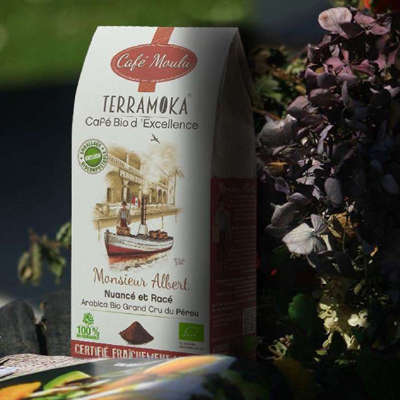 Café moulu bio 250g Monsieur Albert Terramoka