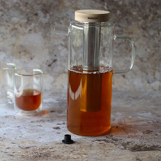 Carafe infuseur en verre 1.5L