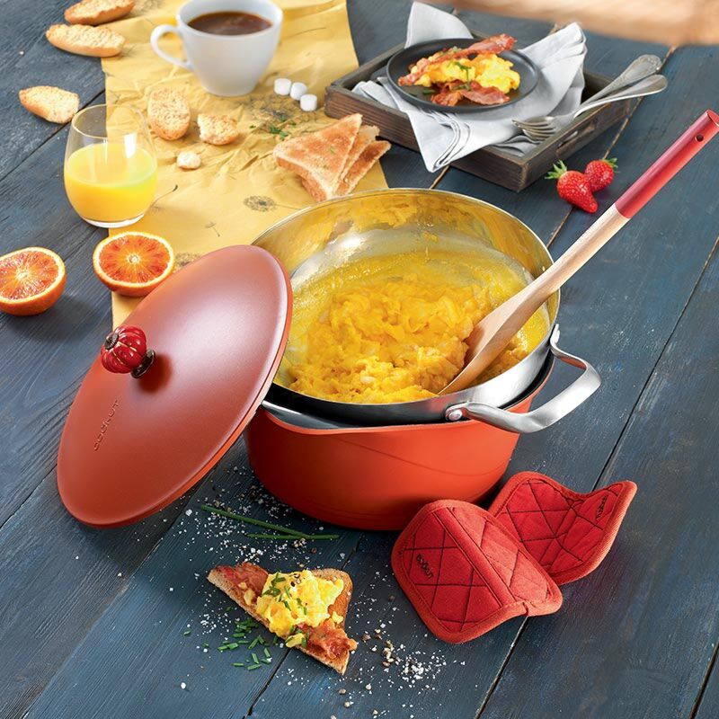 Cocotte personnalisable 28 cm rouge Cookut