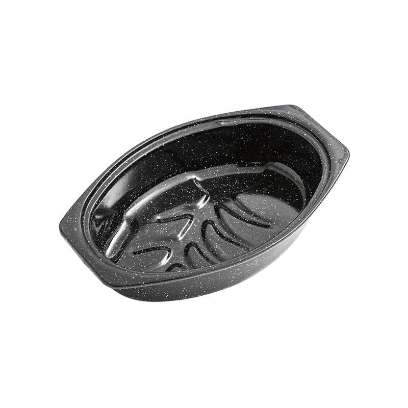 Cocotte roaster graniteware ovale GM Warmcook