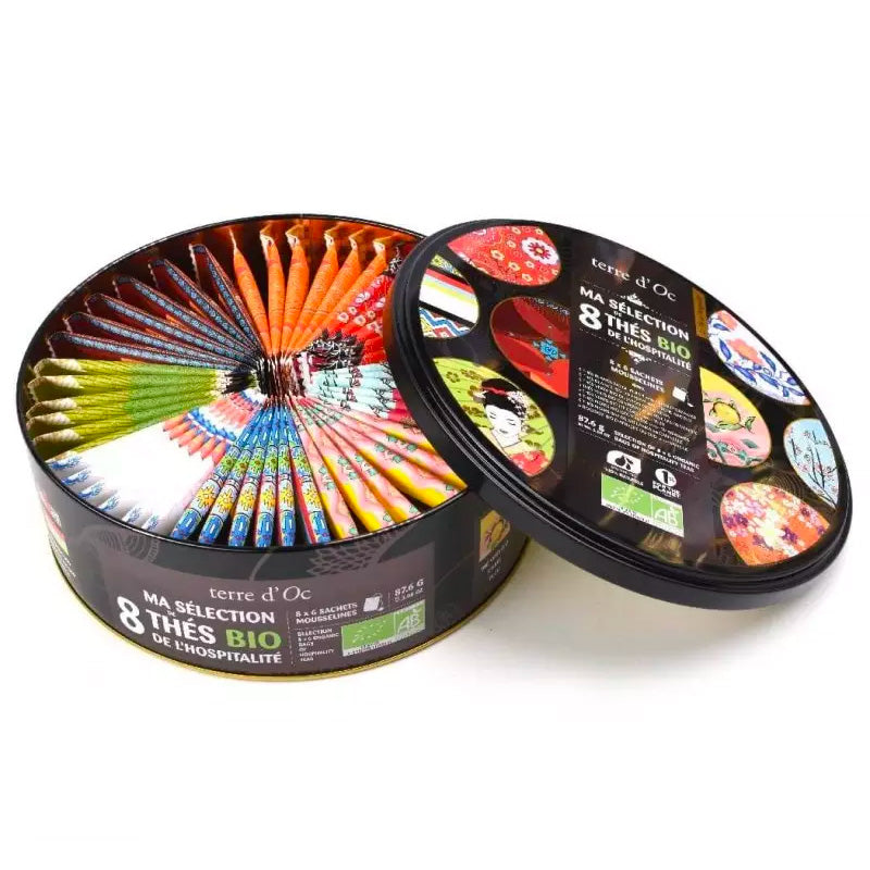 Coffret 48 sachets thés de l'hospitalité bio