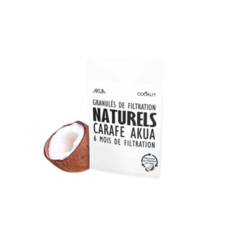 Granulés de filtration naturels pour la carafe Akua Cookut