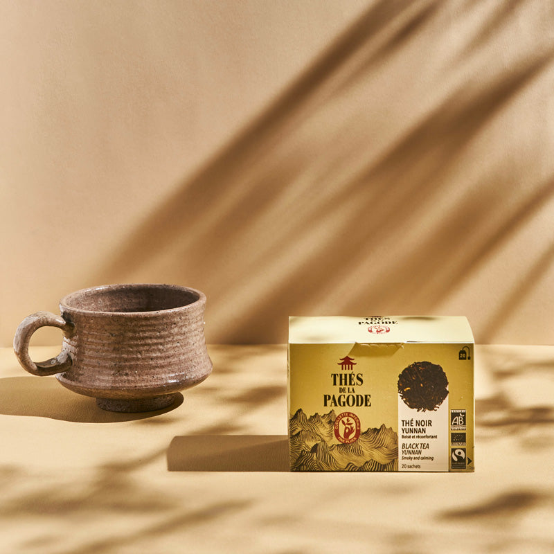 Coffret de 20 infusettes de thé noir Yunnan bio Thés de la Pagode