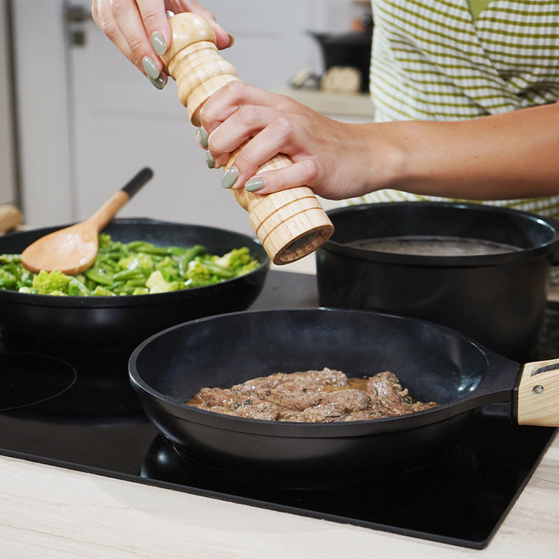 Kit cuisine 7 pièces graphite Cookut