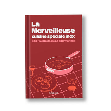 Livre de recettes gourmandes spéciale inox Cookut