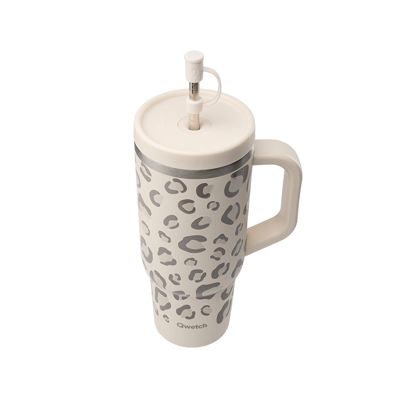 Travel cup isotherme en inox 900 ml sable Wild Qwetch