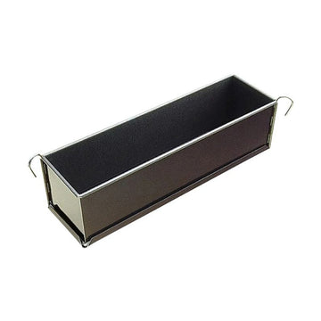 Moule à pâté long amovible en inox 41cm Gobel