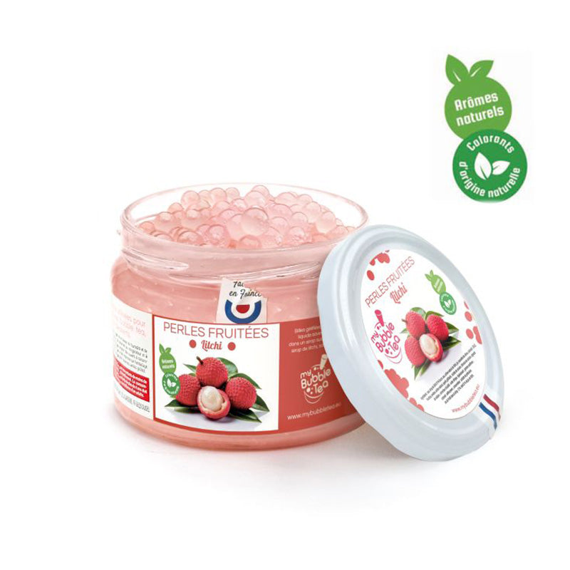 Perles fruitées litchi 240g My Bubble Tea