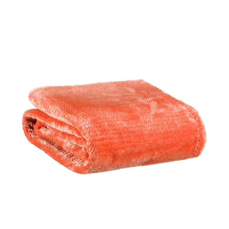 Plaid adel terracotta 160x130