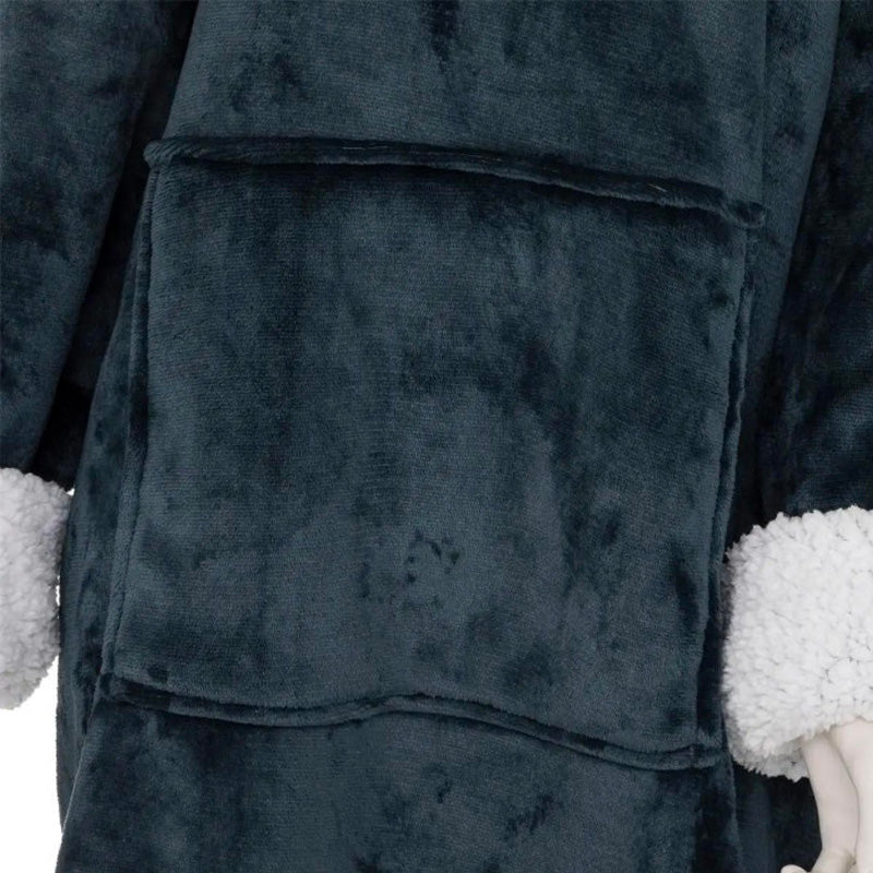 Plaid sweat bleu marine taille L-XL