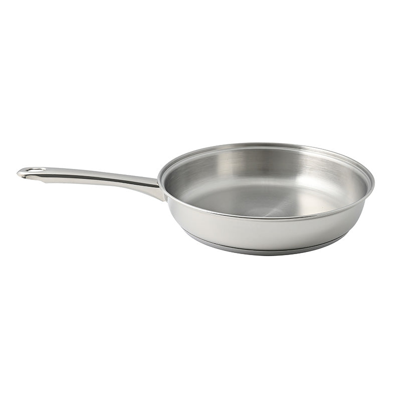 Poêle à fond lisse en inox 20cm Artame