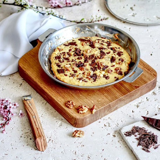 Poêle inox 24cm Casteline Cristel