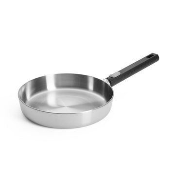 Poêle inox manche amovible 24cm Logic Woll