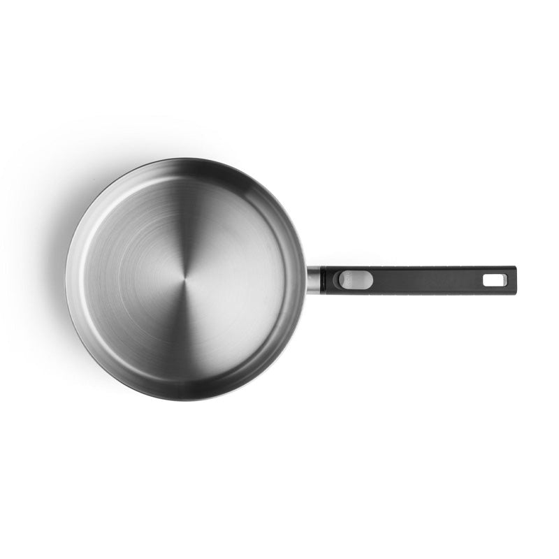 Poêle inox manche amovible 24cm Logic Woll