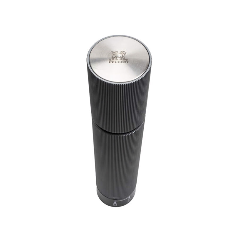 Pompe de conservation vin et effervescent en aluminium 20cm Line Peugeot