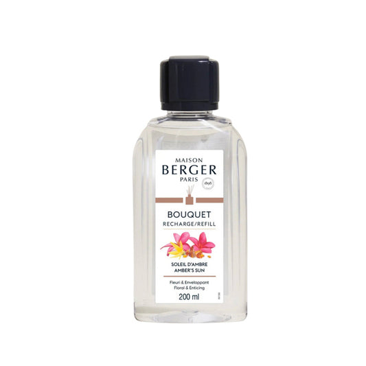 Recharge bouquet 200 mL Soleil d'Ambre Maison Berger