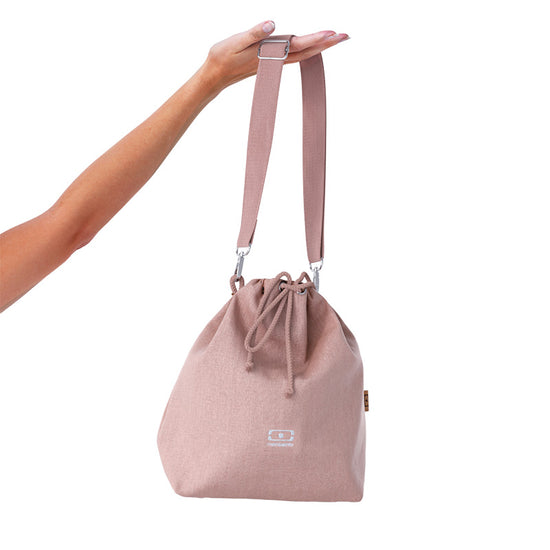 Sac isotherme bento rose moka Fresh Monbento