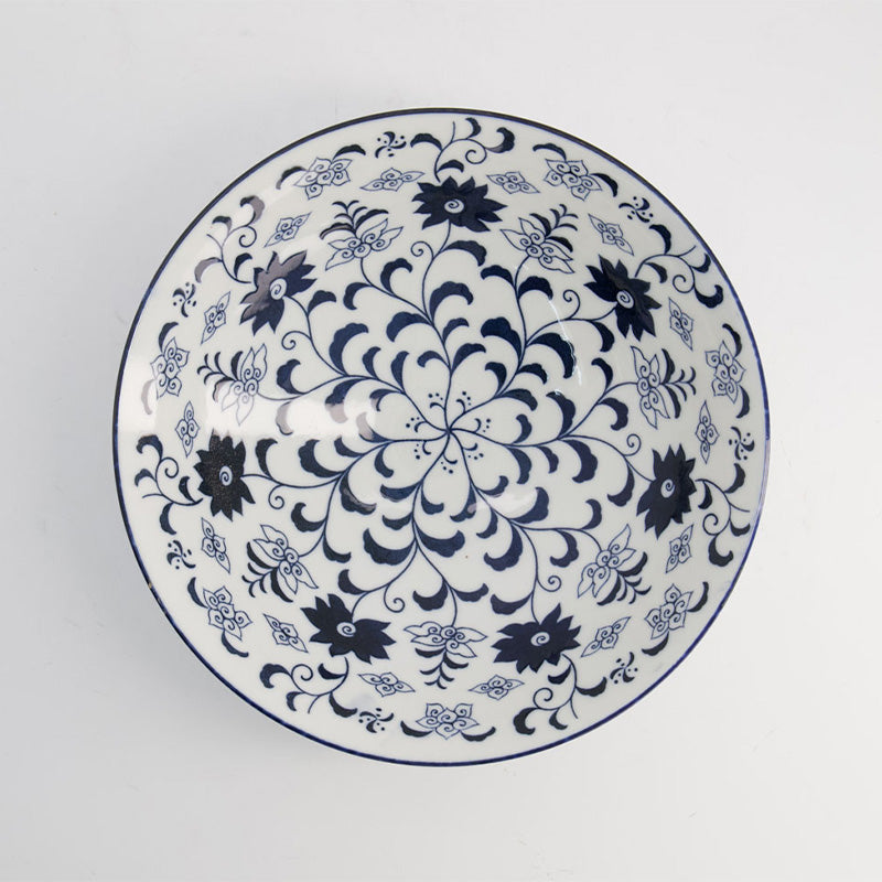 Saladier porcelaine bleu 1,6L Botan Tokyo Design